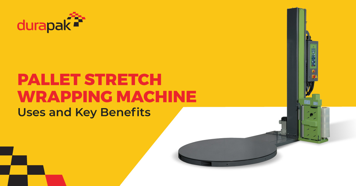 What are the pallet stretch-wrapping machine uses